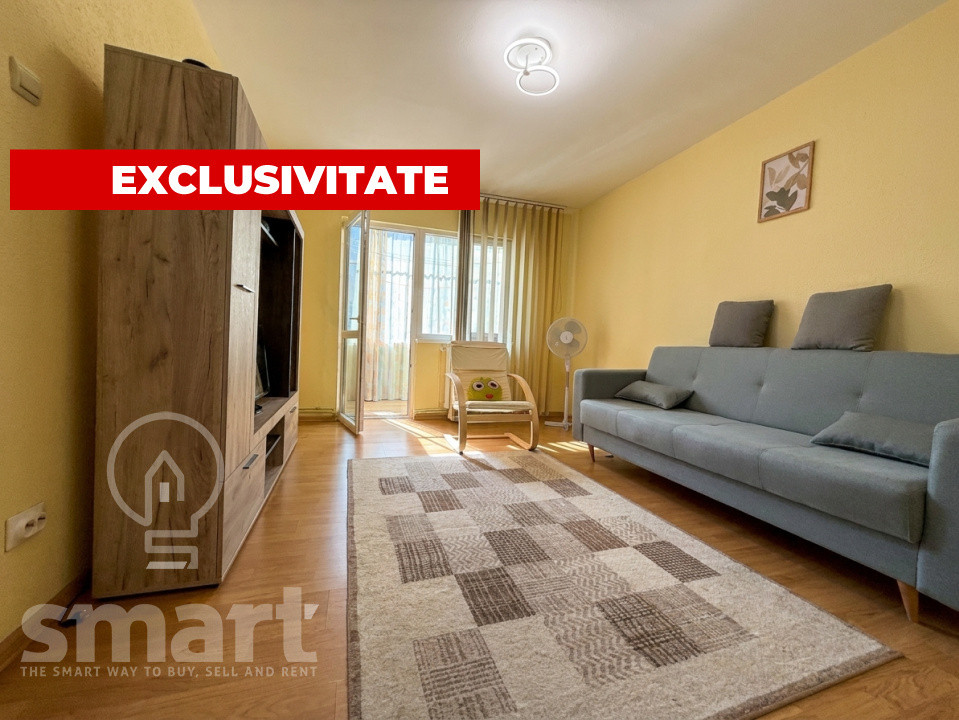 Apartament 3 camere mobilat/utilat Manastur zona Big