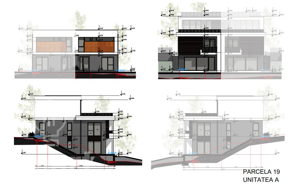 Casă modernă 144 utili+terasa – priveliste speciala Dambul Rotund 