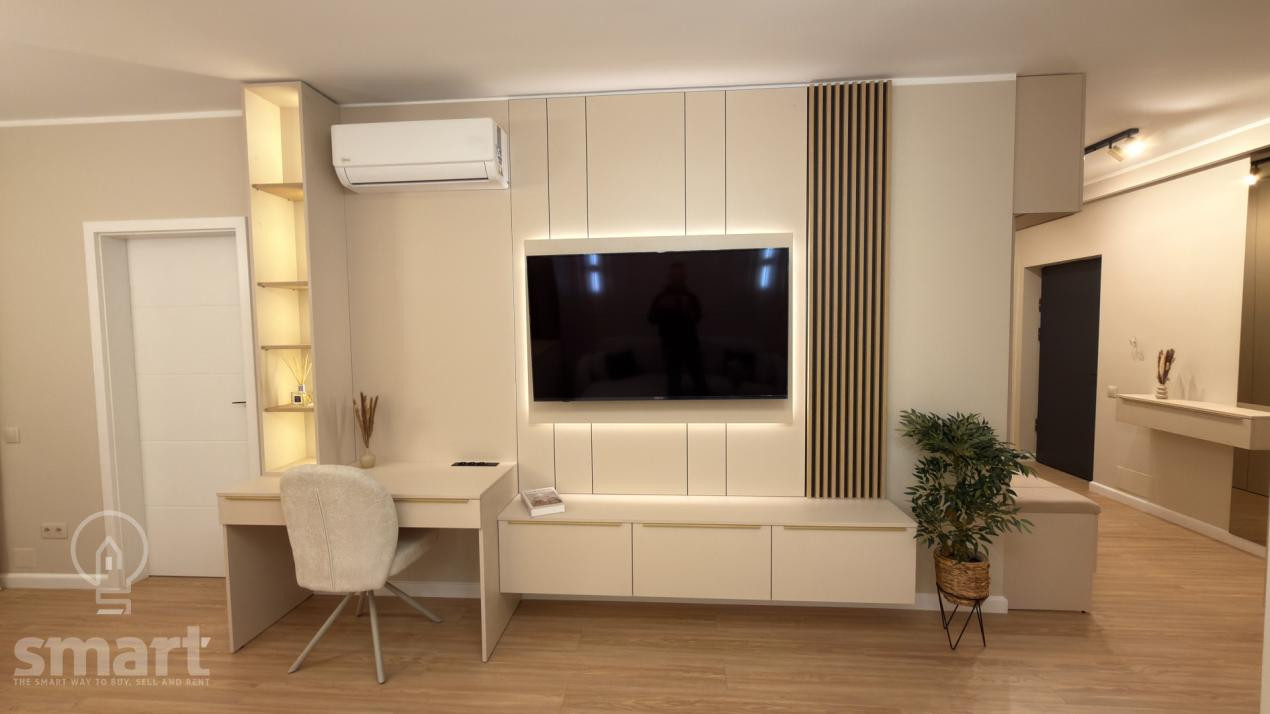 Apartament 2 camere , Floresti , zona Tineretului 54mp+ parcare