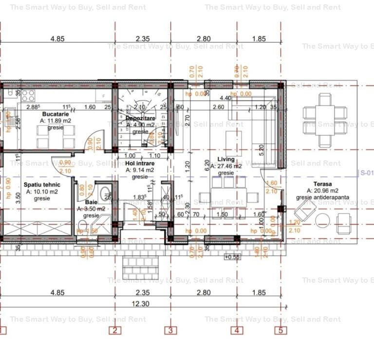 Casa Individuala teren 500 mp Chinteni