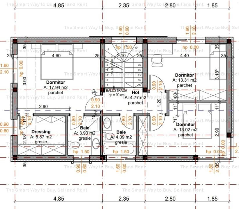 Casa Individuala teren 500 mp Chinteni