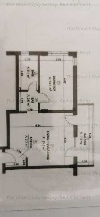 Apartament 2 camere , finisat, zona Fagului ,Floresti