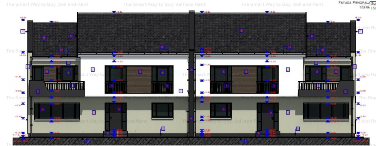 Casa tip duplex Chinteni