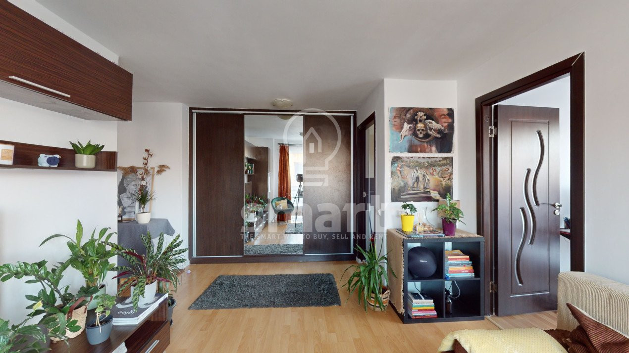 Apartament 2 camere 41 mp finisat/mobilat Baciu