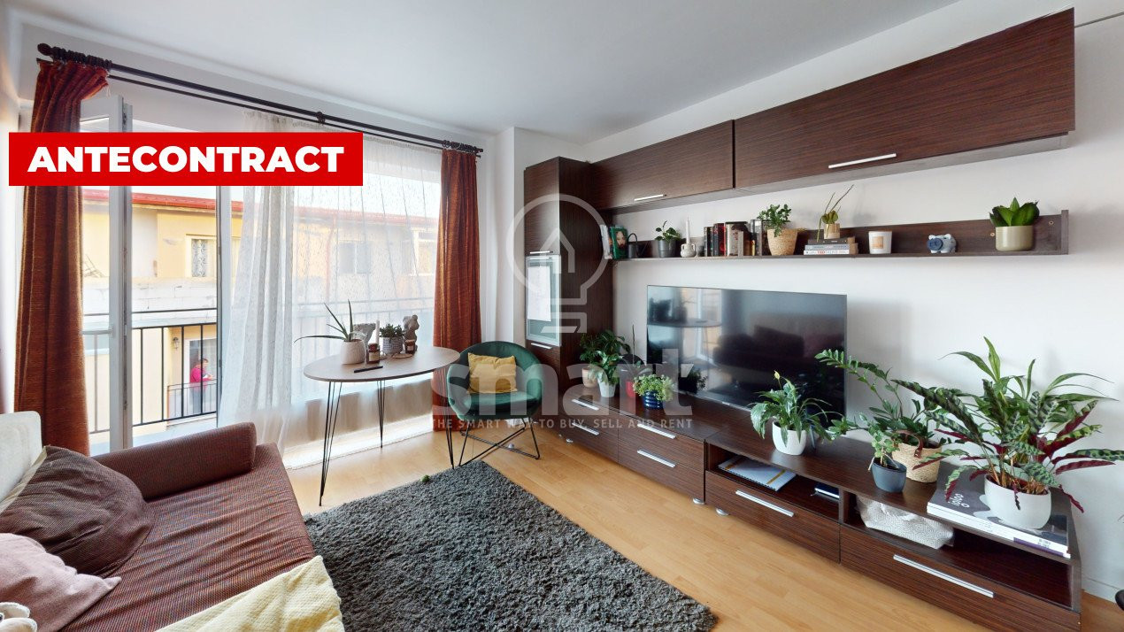 Apartament 2 camere 41 mp finisat/mobilat Baciu