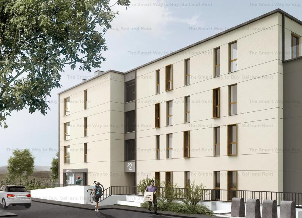 Apartament 3 camere NOU cu CF 75mp+balcoane Borhanci 