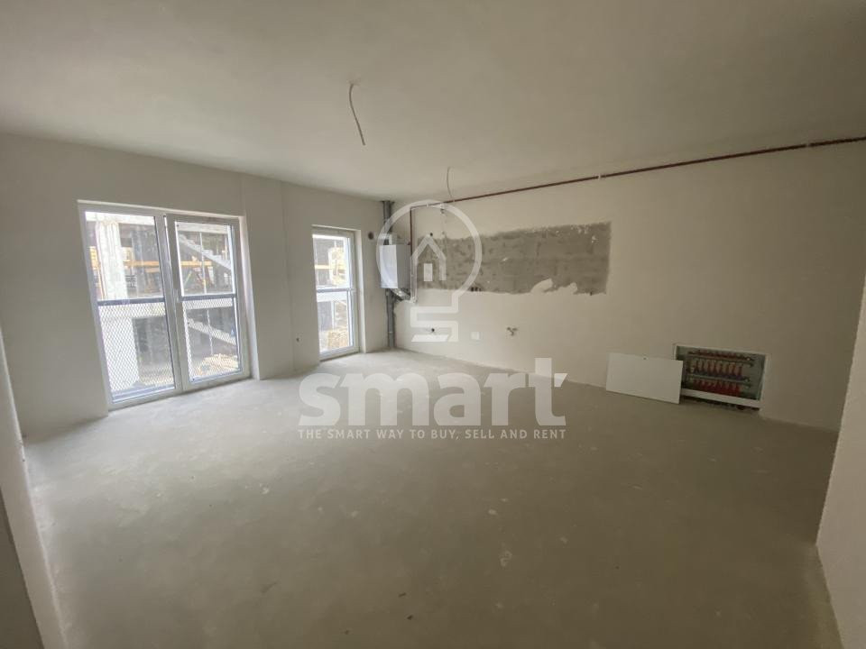 Apartament 3 camere BLOC NOU 73mp zona Vivo Floresti