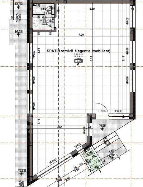 Spatiu comercial , Manastur, parter de bloc nou