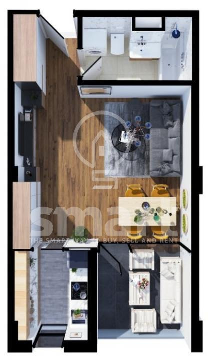 Apartament tip Studio NOU Zorilor prima închiriere