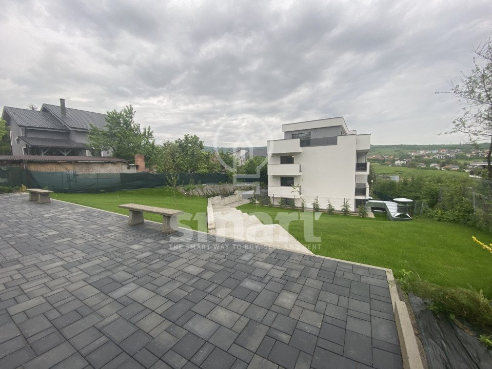 Apartament 2 camere BLOC NOU Borhanci gradină