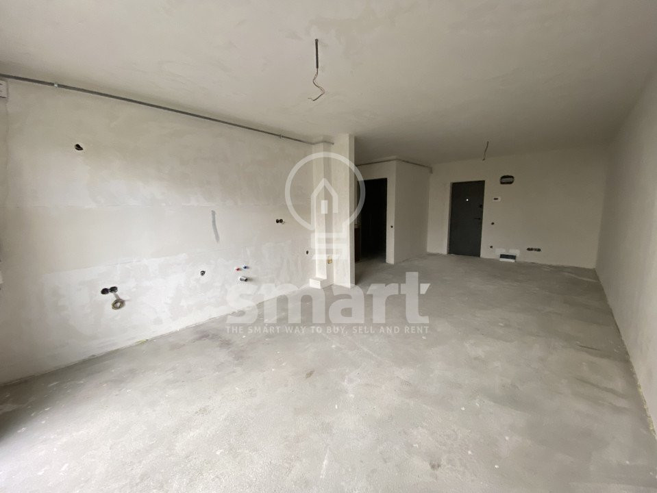Apartament 2 camere BLOC NOU Borhanci gradină