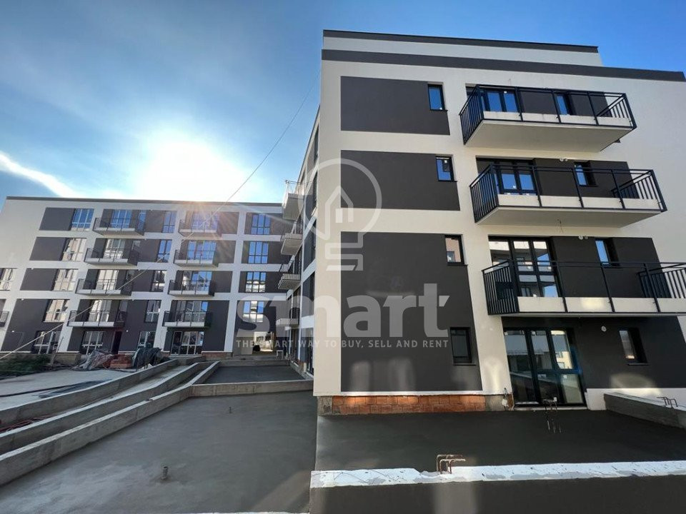 Apartament 2 camere BLOC NOU zona Vivo gradina/terasa