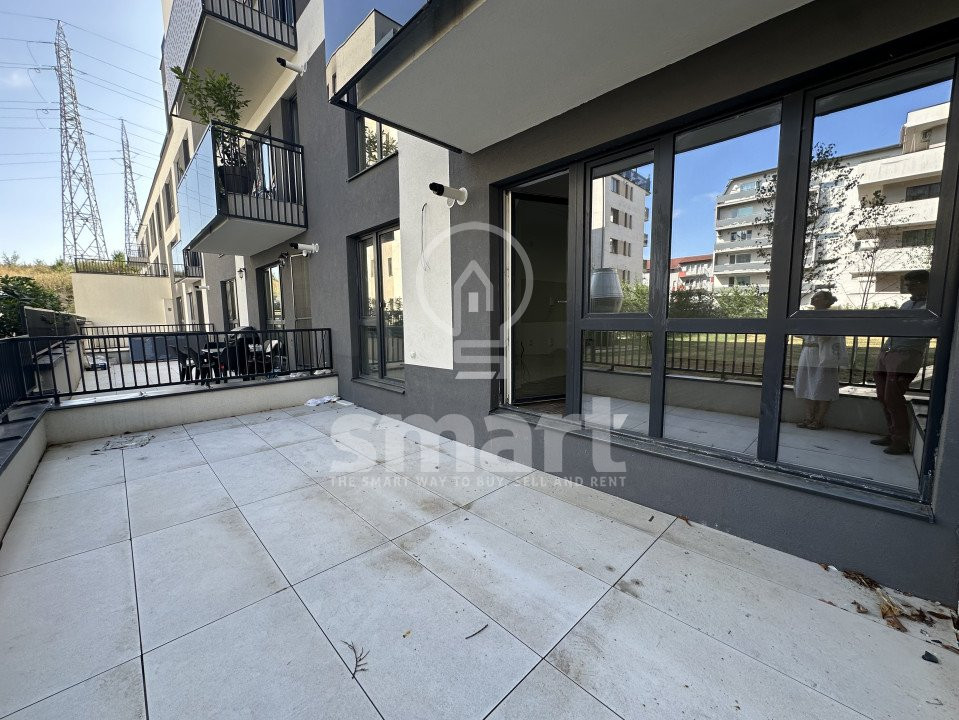 Apartament 2 camere BLOC NOU zona Vivo gradina/terasa