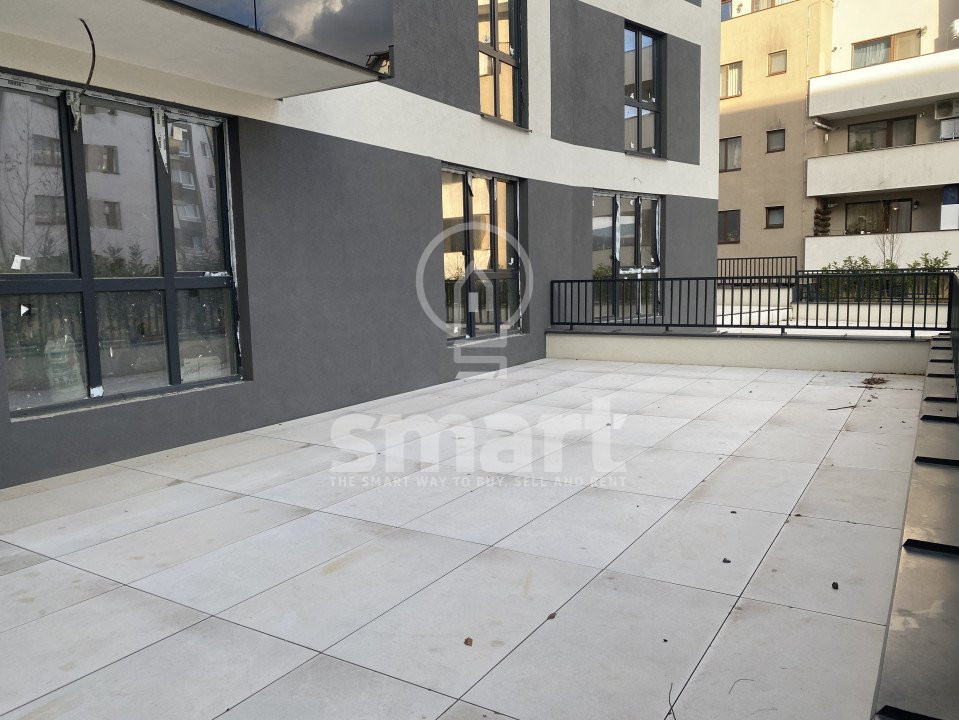 Apartament 2 camere BLOC NOU zona Vivo gradina/terasa 55mp