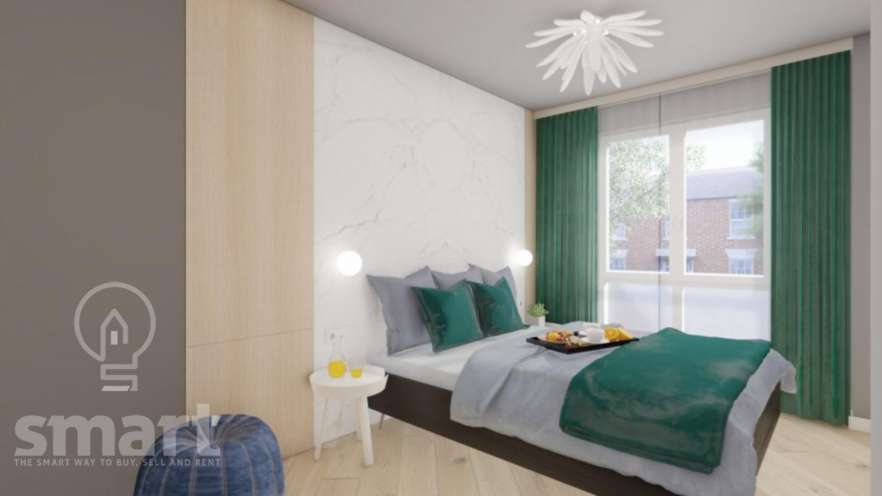 Apartament 2 camere BLOC NOUVivo gradina/terasa FINISAT