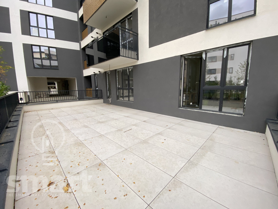 Apartament 2 camere BLOC NOUVivo gradina/terasa FINISAT