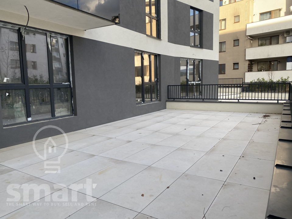 Apartament 2 camere BLOC NOUVivo gradina/terasa FINISAT