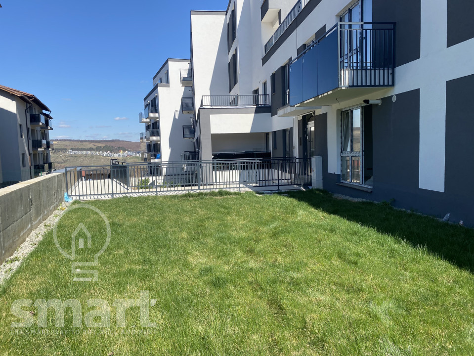 Apartament 2 camere BLOC NOUVivo gradina/terasa FINISAT