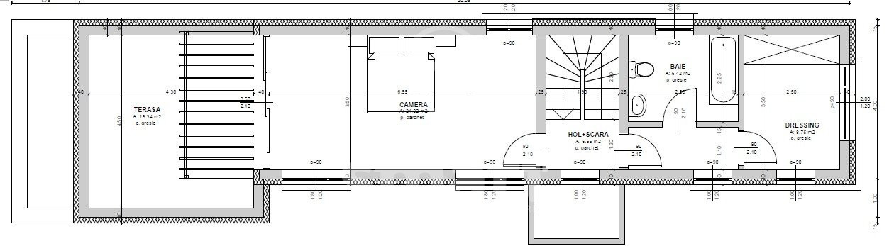 Teren in Sopor cu autorizatie de construire casa individuala