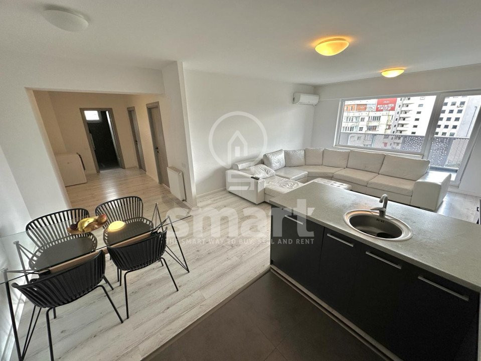 Apartament 3 camere 86 mp bloc nou Dorobantilor 