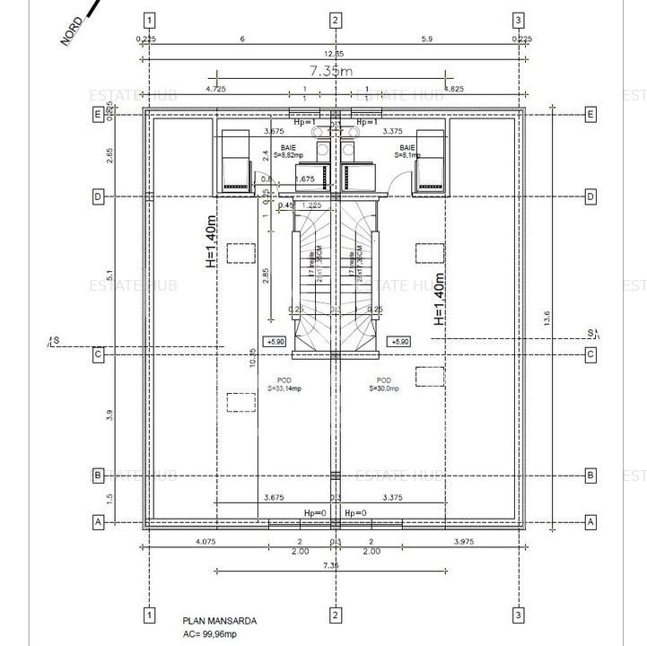 Casa tip Duplex 202 mp utili Dambul Rotund 