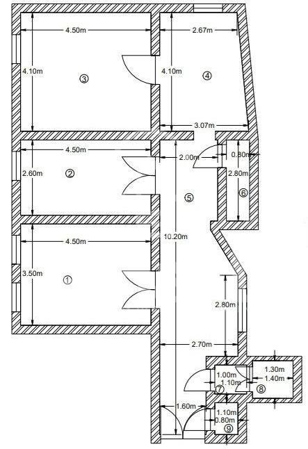 Apartament 4 camere 85 mp Centru Piata Muzeului 