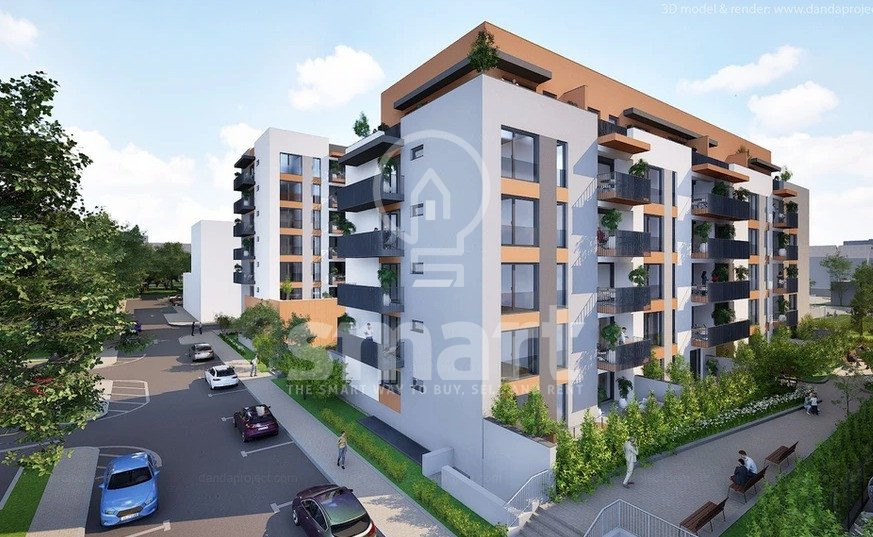 Penthouse 4 camere 105mp BLOC NOU terasa 84mp Intre Lacuri 