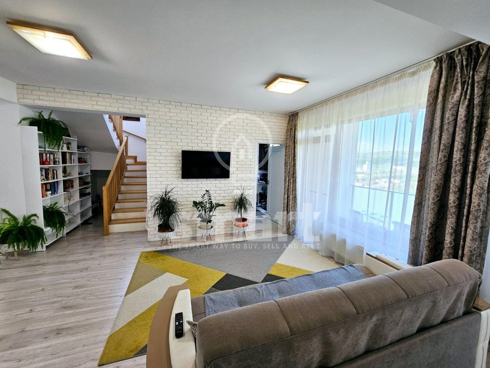 Apartament în duplex casa insiruita mobilat utilat Baciu+gradina 