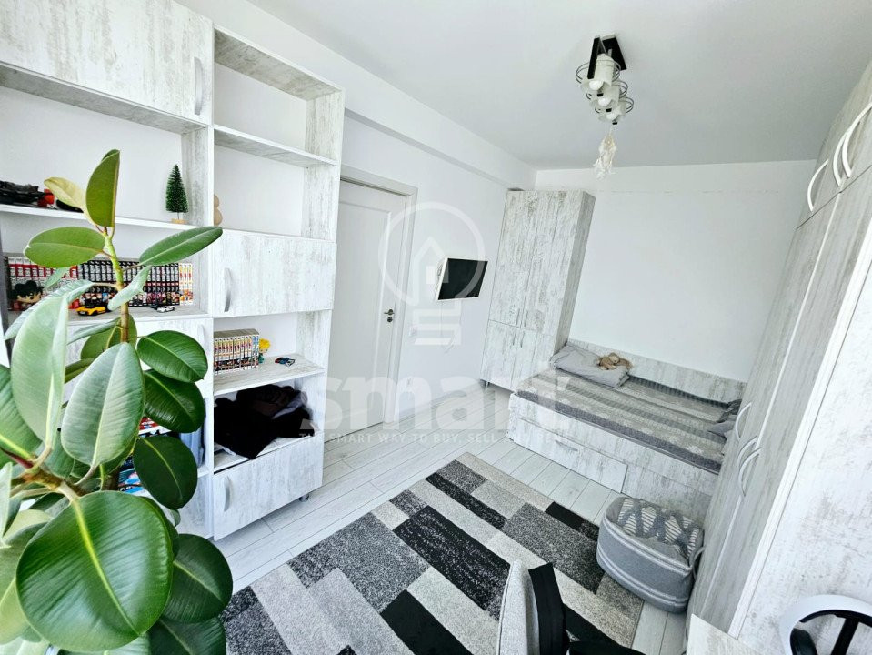 Apartament în duplex casa insiruita mobilat utilat Baciu+gradina 