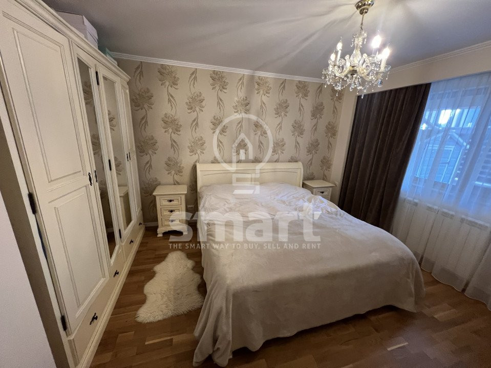 Apartament 3 camere FINISAT/MOBILAT gradina si 3 parcari Buna Ziua