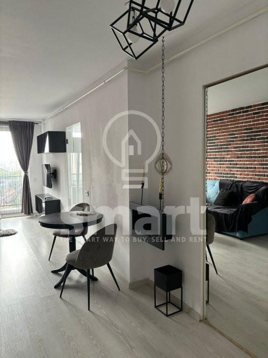 Apartament 2 camere finisat/mobilat parcare subterana Zona Clujana