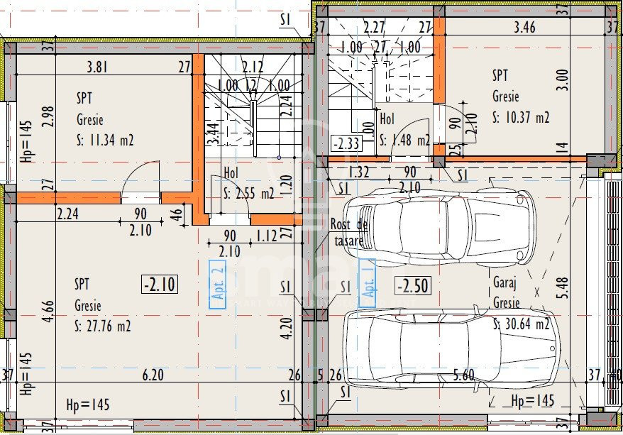 Casa tip duplex, Dambu Rotund, zona str. Maramuresului