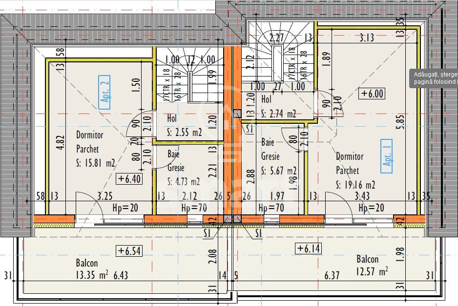 Casa tip duplex, Dambu Rotund, zona str. Maramuresului