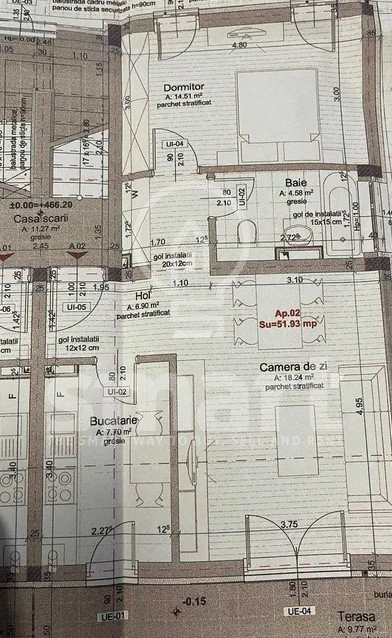 Apartament 2 camere cu parcare Buna Ziua