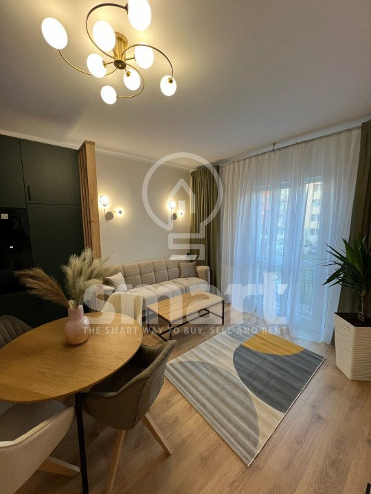 Apartament 2 camere, LUX,  Borhanci , terasa 20 mp