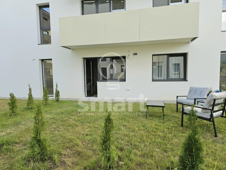 Apartament 2 camere, NOU, cu gradina , Floresti Terra