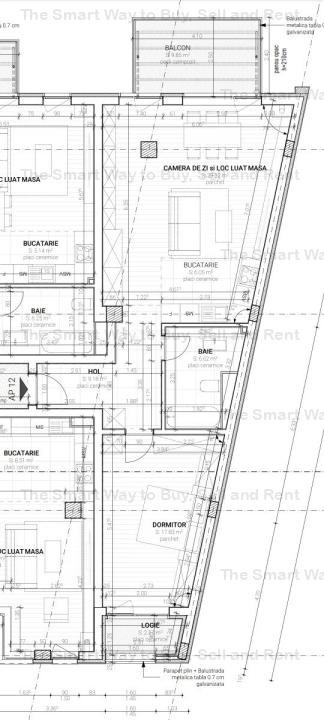 Apartament 2 camere 70 mp BLOC NOU Finisat