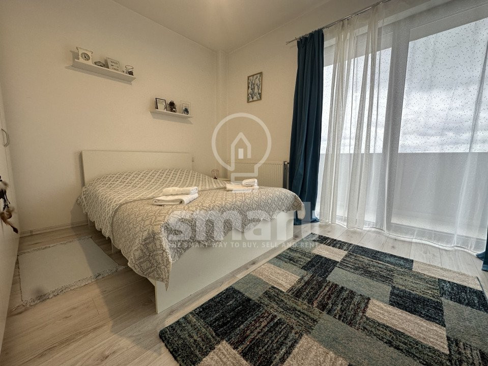 Apartament 2 camere finisat/mobilat Borhanci 