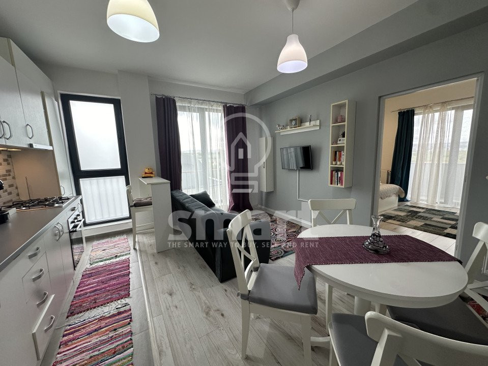 Apartament 2 camere finisat/mobilat Borhanci 