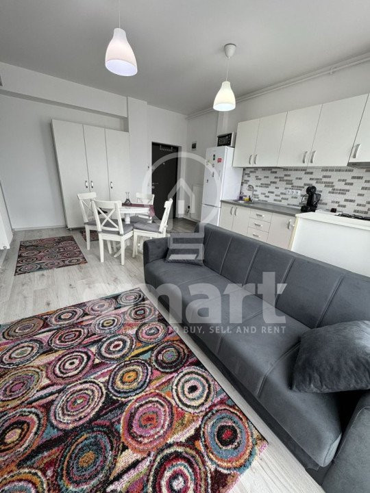 Apartament 2 camere finisat/mobilat Borhanci 