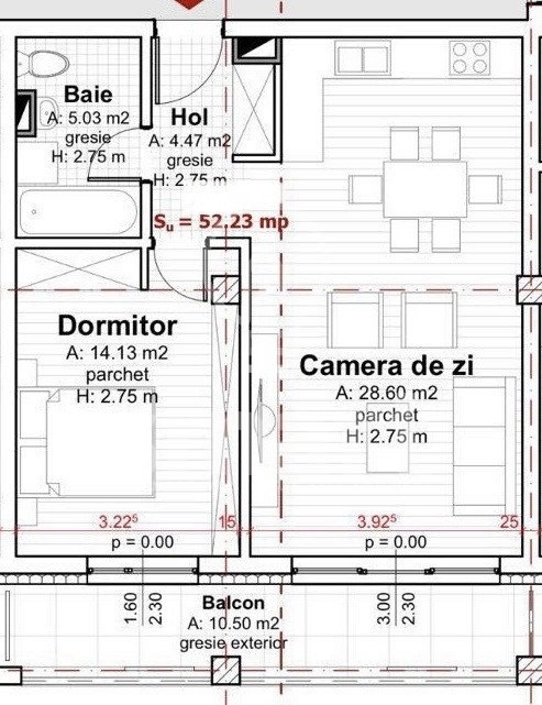 Apartament 2 camere, bloc nou, Zorilor - Europa