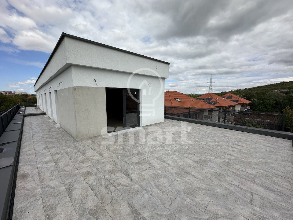 Penthouse 3 camere 110mp terasa 62mp Borhanci 