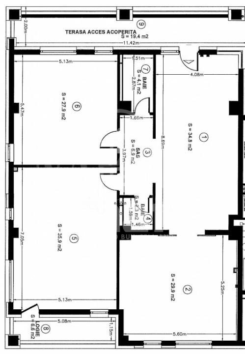 Spatiu comercial de inchiriat zona Vivo 120mp